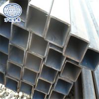 hot dipped Galvanized Welded Rectangular / Square Steel Pipe